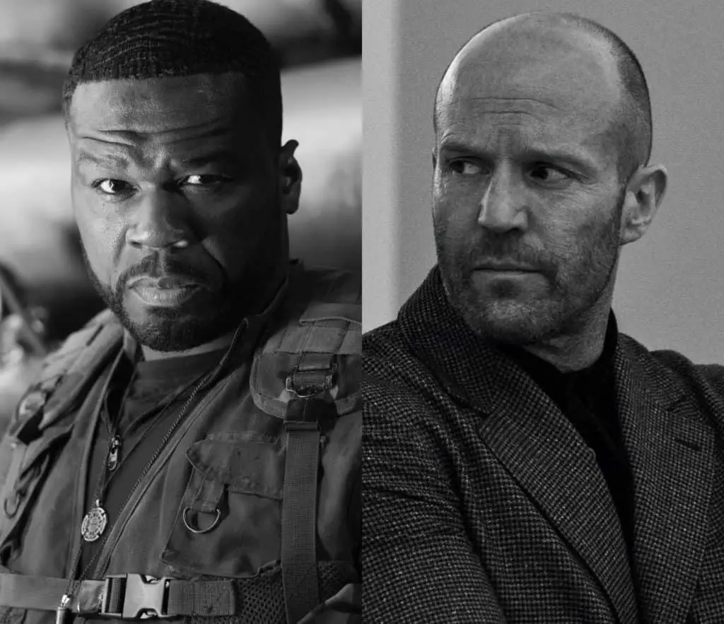 Jason Statham and 50 Cent Praise Each Other Ahead of Expendables 4