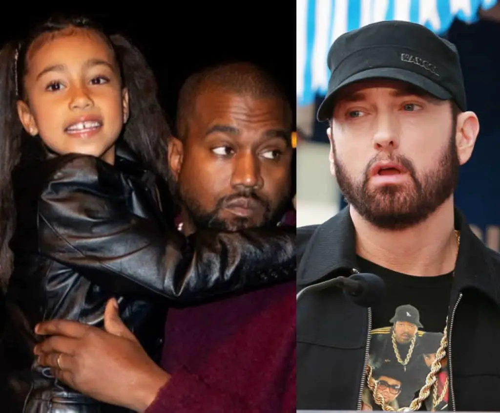 Kanye West's Daughters North & Chicago Lip-Sync Eminem's The Real Slim Shady