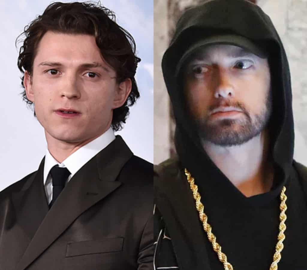 Tom Holland Reveals The First Album Ever He Bought Was Eminem's Curtain Call