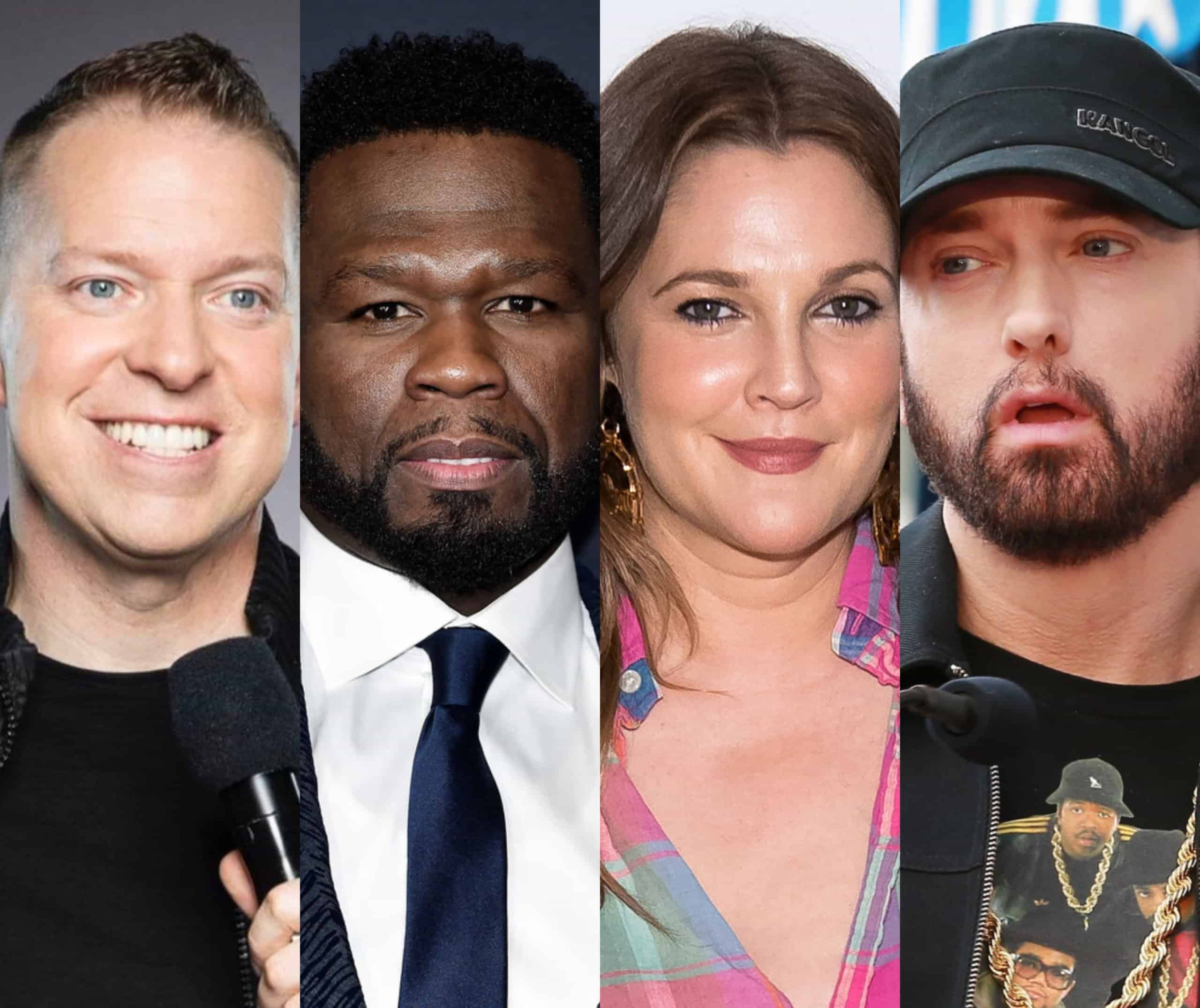 50 Cent, Drew Barrymore & Joseph Sikora Sends Special Message To Eminem