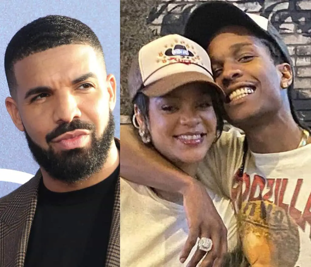 Drake Reportedly Unfollowed Both Rihanna & ASAP Rocky on Instagram