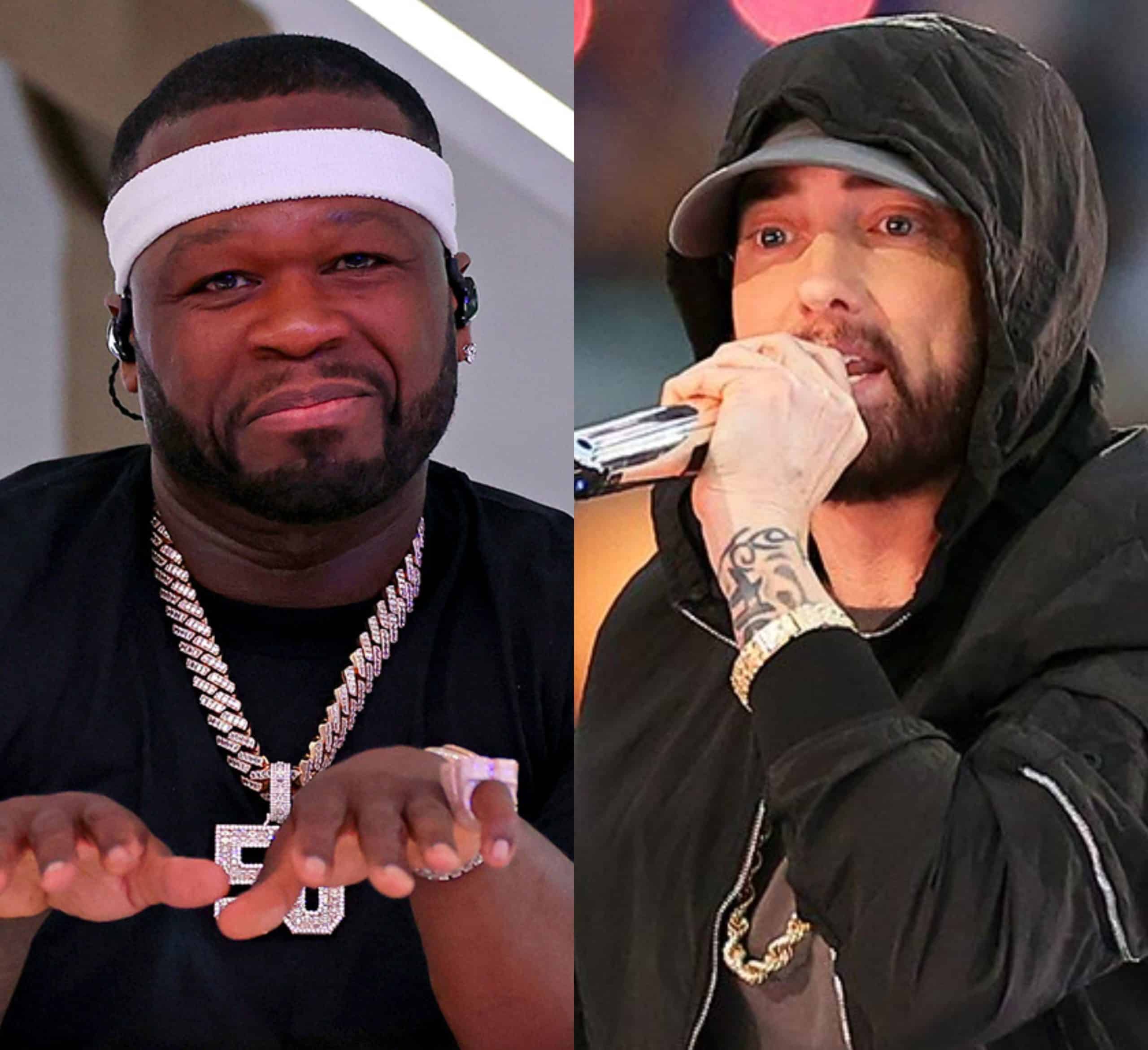 Eminem Reportedly Gave Half of His Super Bowl Show Time So 50 Cent Can Join