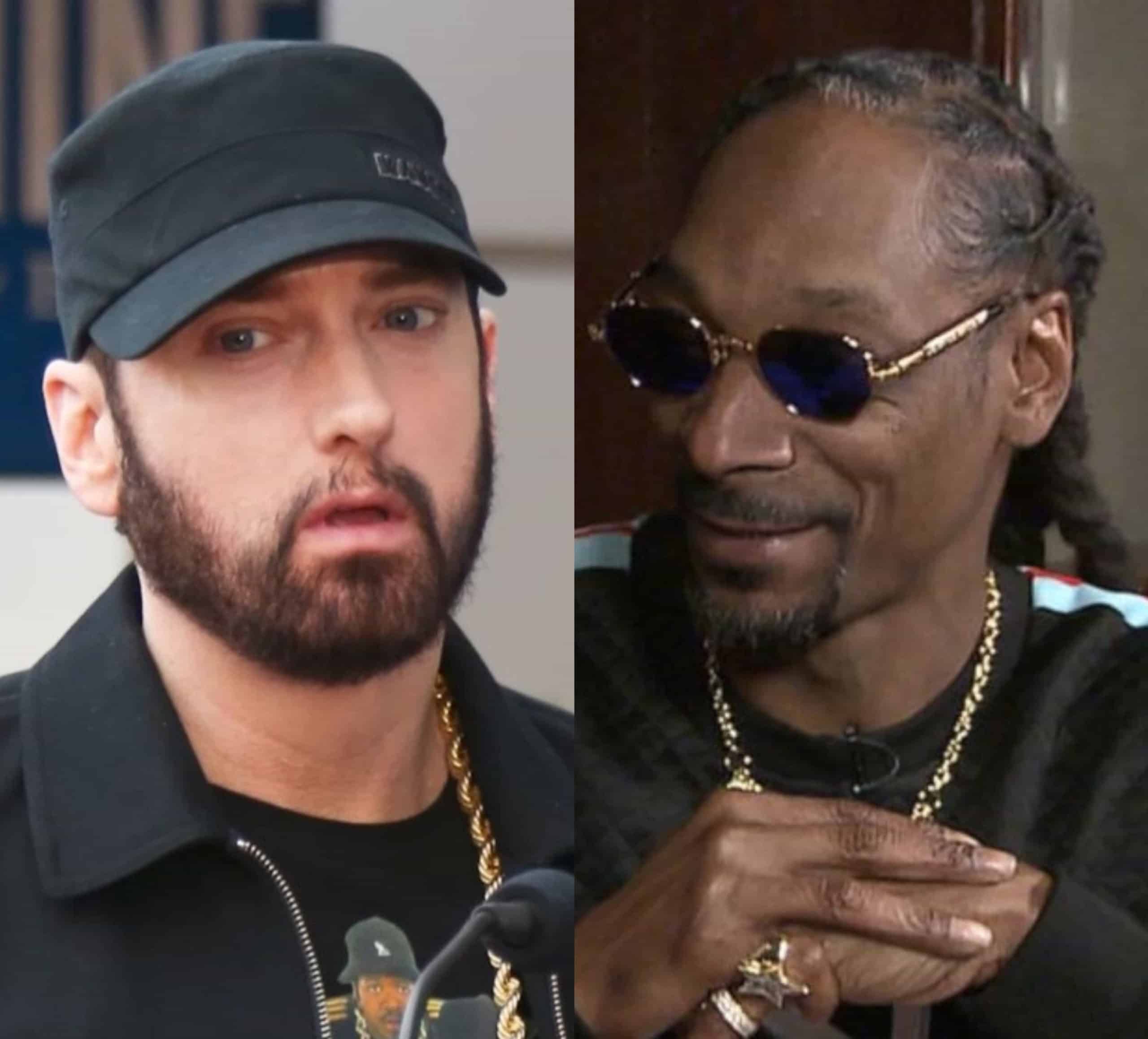 Eminem Says Snoop Dogg Is So Fkin Funny, He Can Be A Stand-Up Comedian