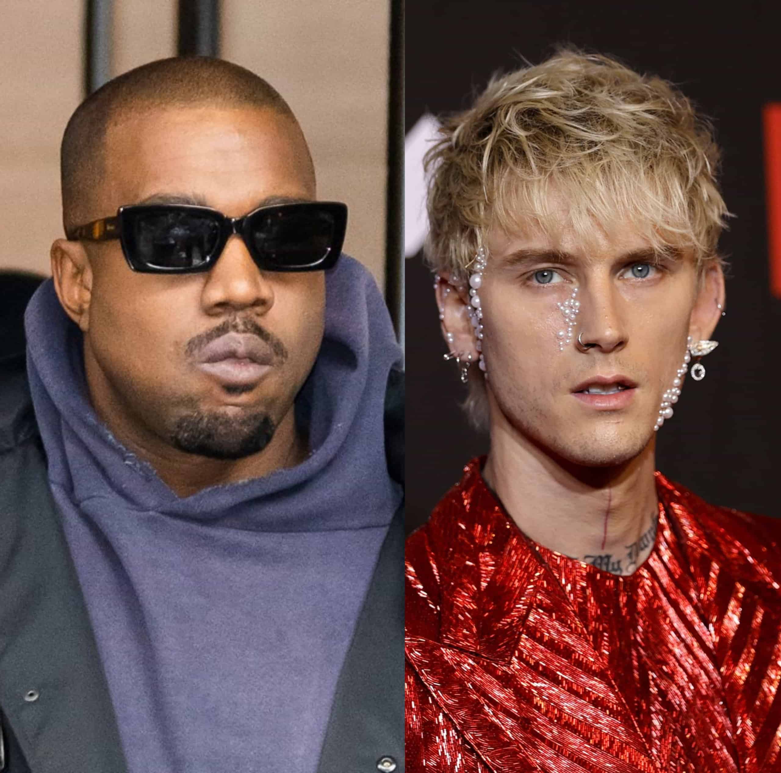 Kanye West Says No One's Ever Heard A Machine Gun Kelly Song