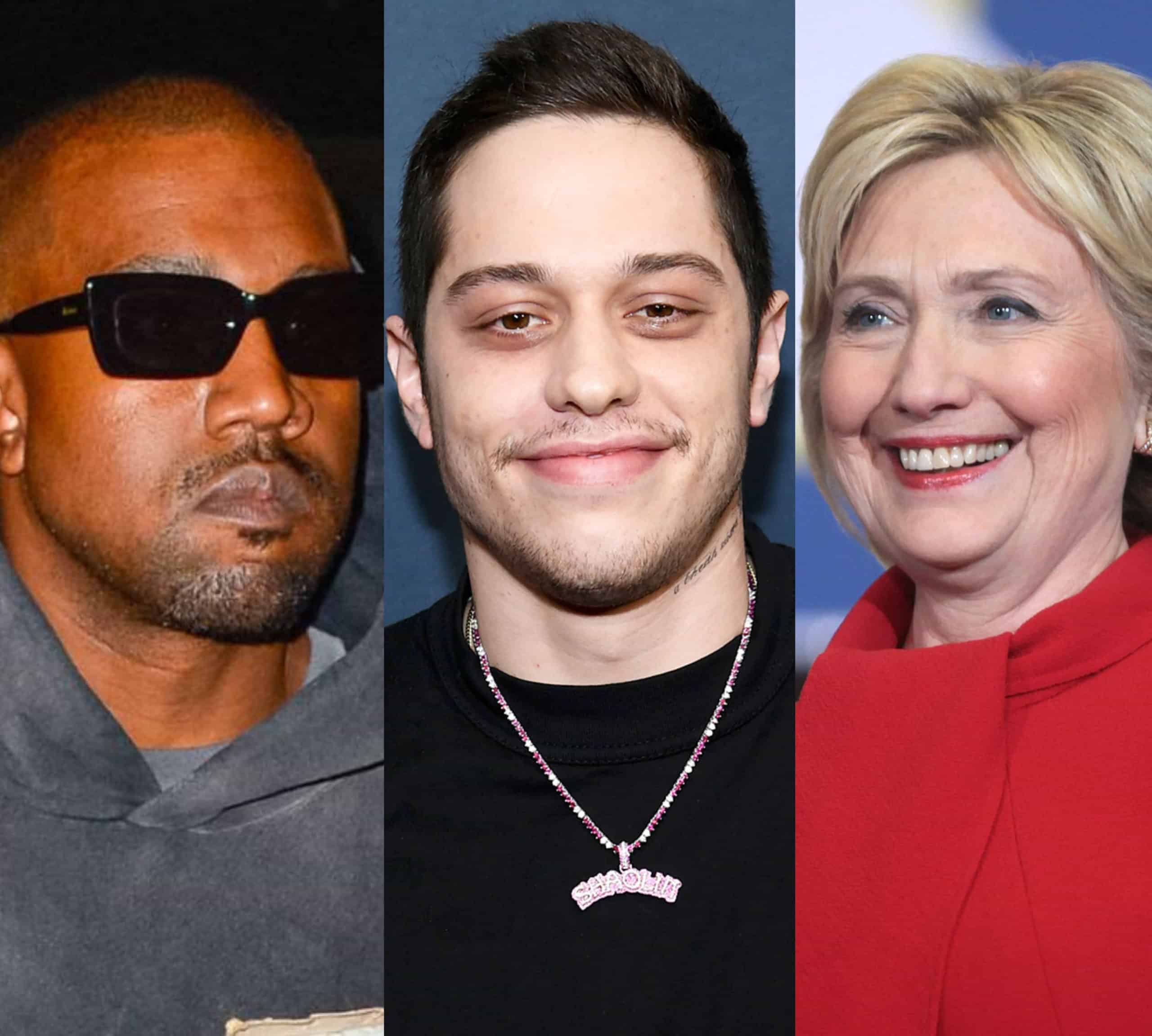 Kanye West Says Pete Davidson Is Hillary Clinton's Ex-Boyfriend