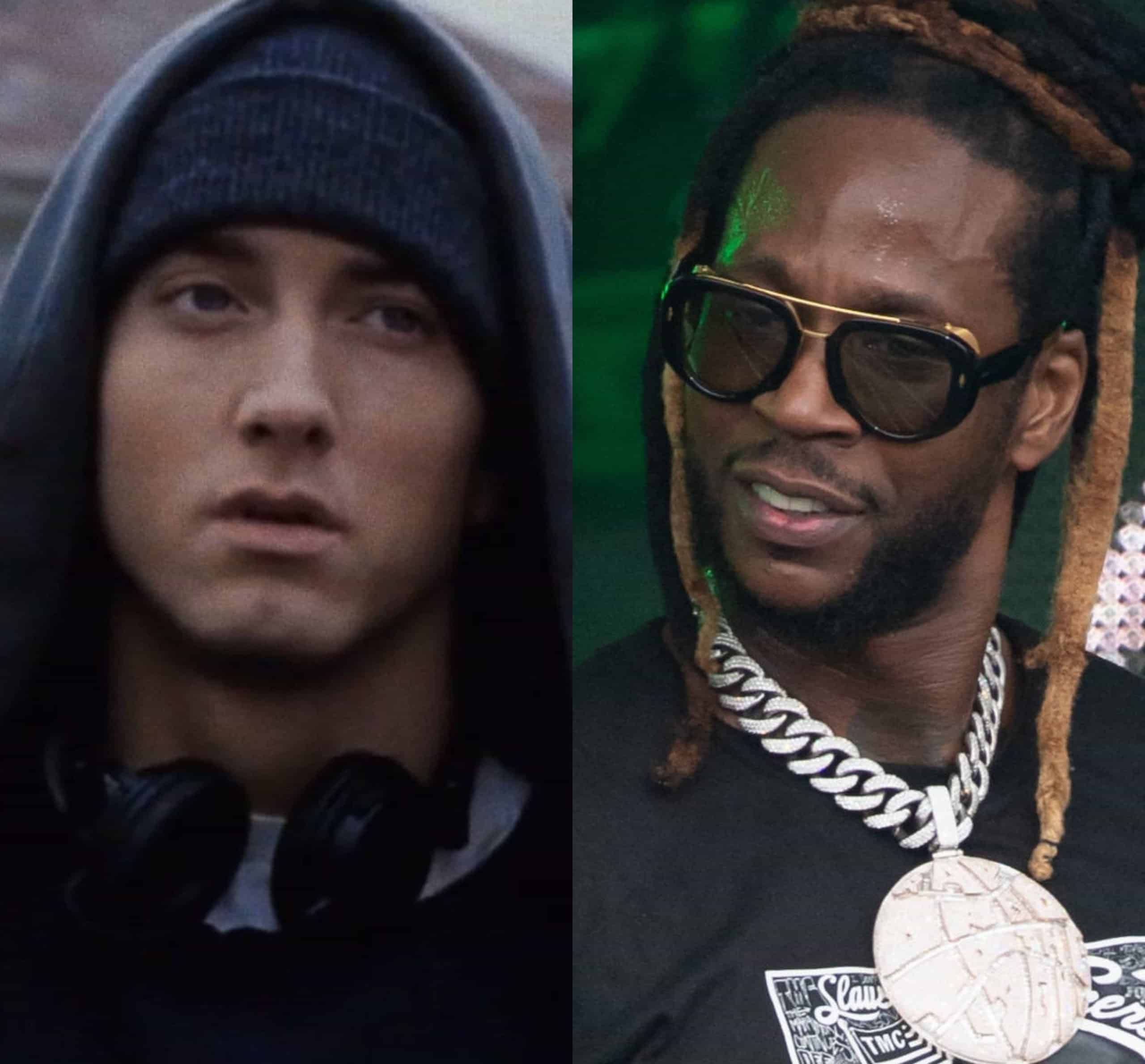 Watch 2 Chainz Pulls Up To Detroit's 8 Mile To Battle Rap Eminem One-On-One Rabbit