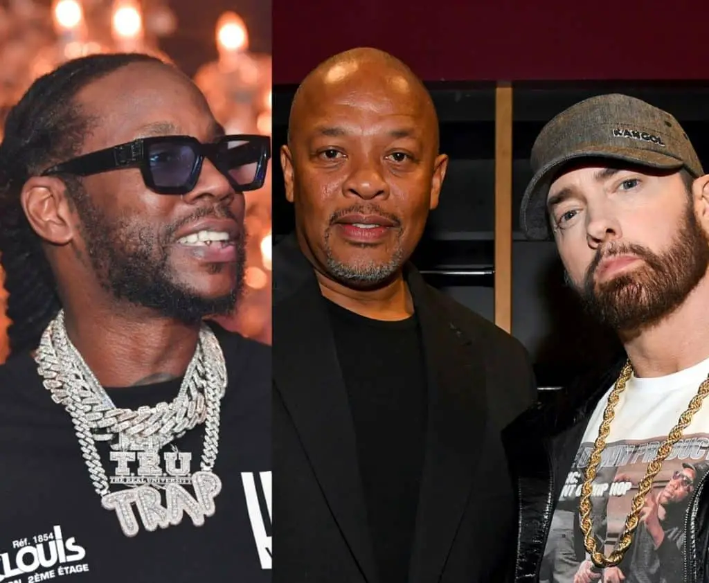2 Chainz Says He Once Told Dr. Dre That I'm Not Eminem During A Studio Session