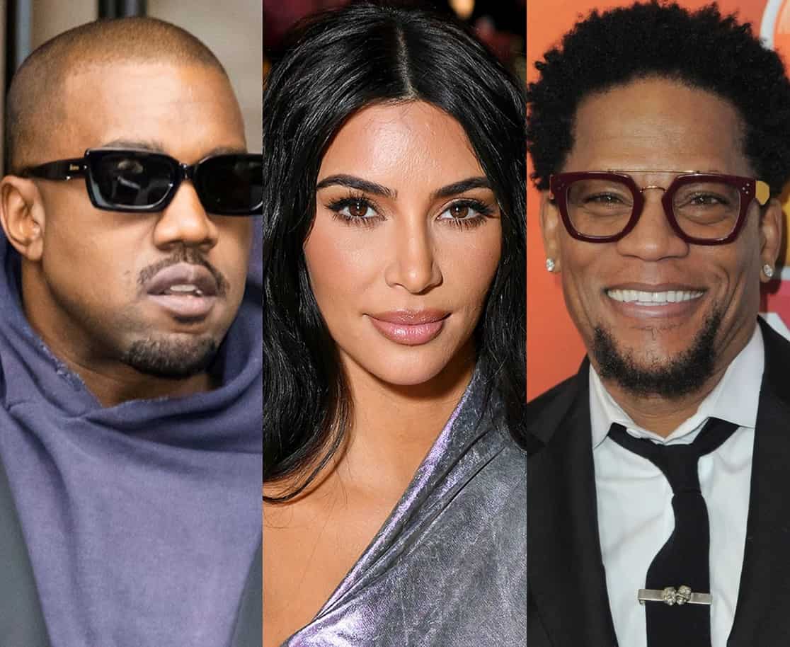 Kanye West Again Drags Kim Kardashian Over North's TikTok; Also Took Shots At Comedian D.L. Hughley