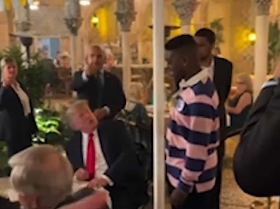 Kodak Black Meets Donald Trump Following Last Year's Prison Release