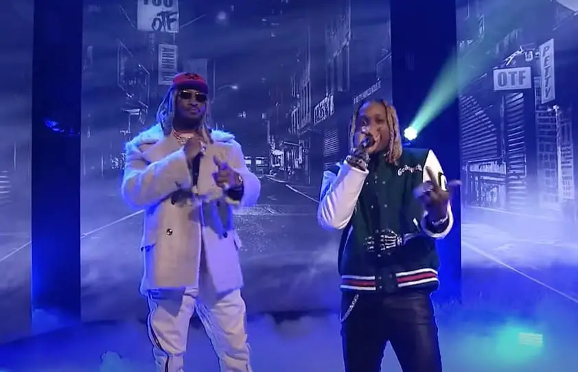 Lil Durk Performs Petty Too Ahhh Ha With Future On Jimmy Fallon Show