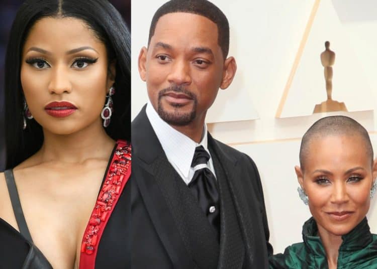 Nicki Minaj Sympathize With Jada Pinkett After Will Smith Slaps Chris ...