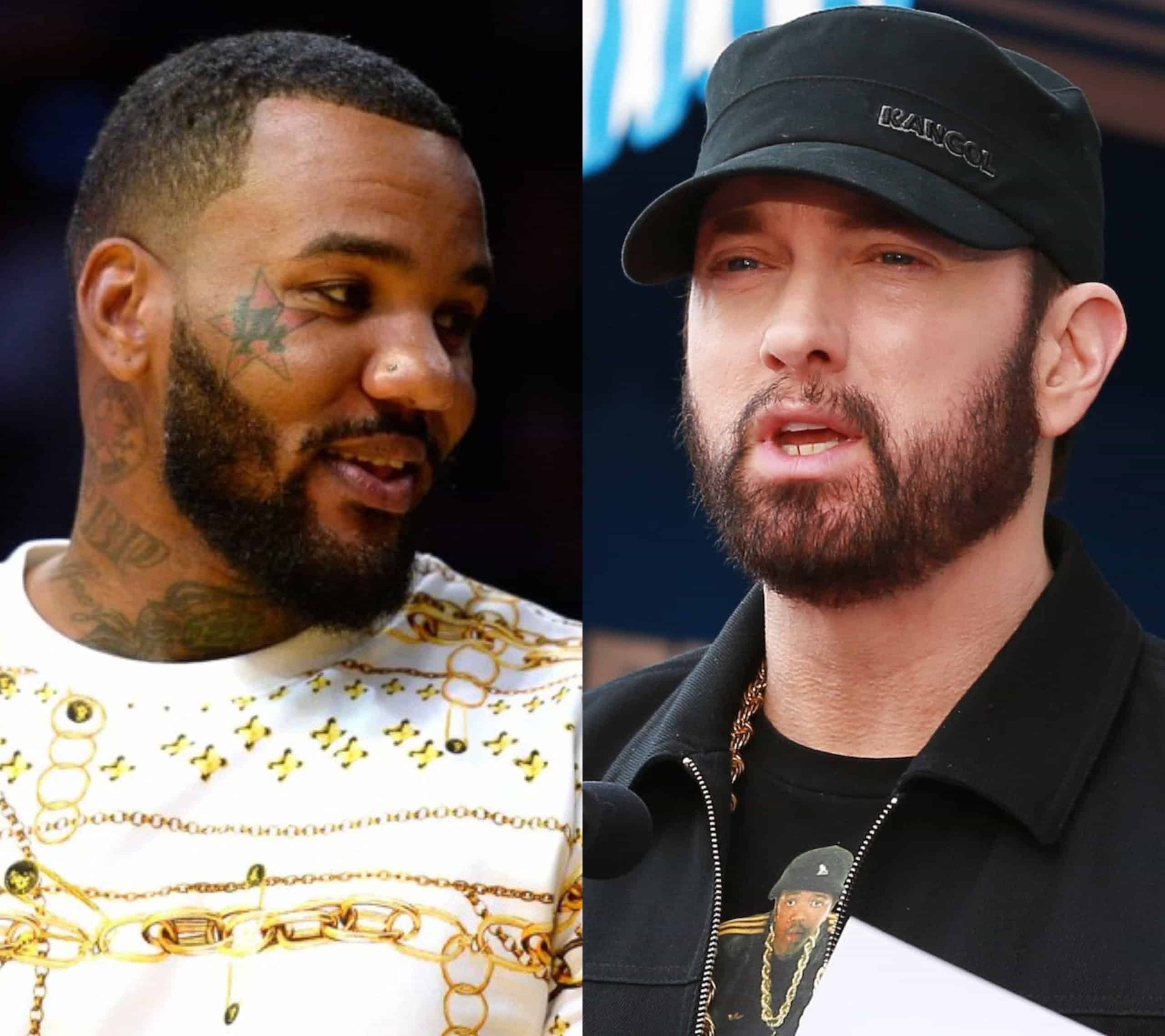 The Game Again Says That He's A Better Rapper Than Eminem Let's Get In The Studio, Let's Rap
