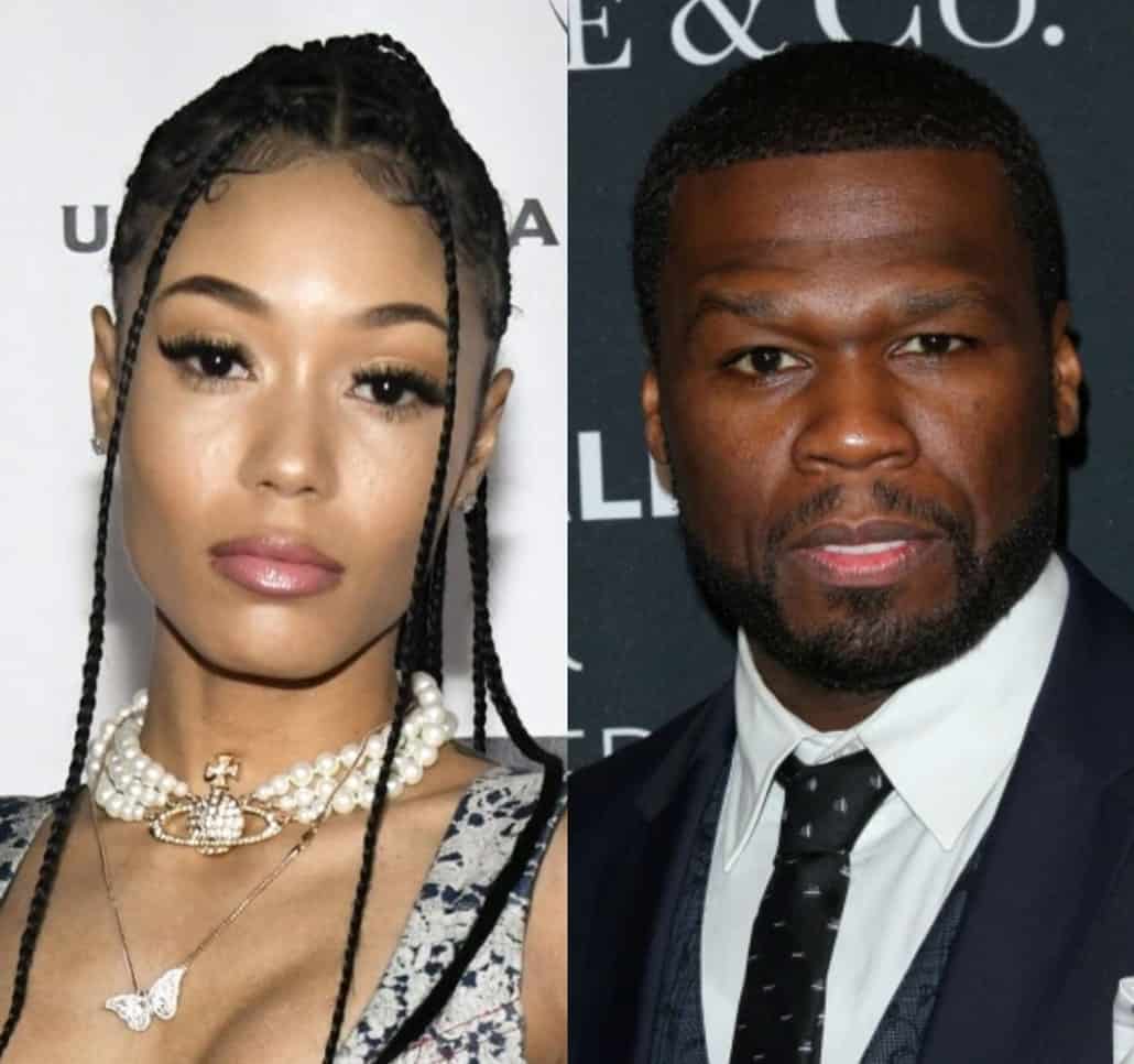 50 Cent Shows Support For Coi Leray Amid Feud With Her Father Benzino