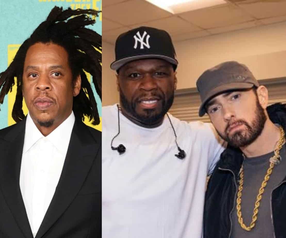 50 Cent Trolls Jay-Z For Calling Eminem The White Boy Instead Of Biggest Rapper In The World