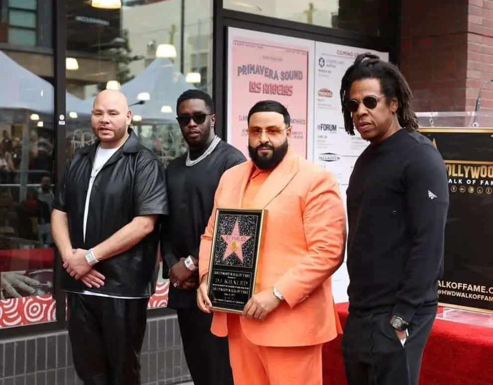 DJ Khaled's Hollywood Walk of Fame Ceremony Attended By Jay-Z, Diddy, Fat Joe