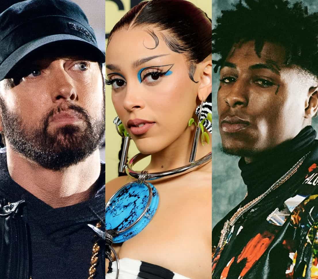 Eminem, Doja Cat & NBA Youngboy Dominated Youtube In March