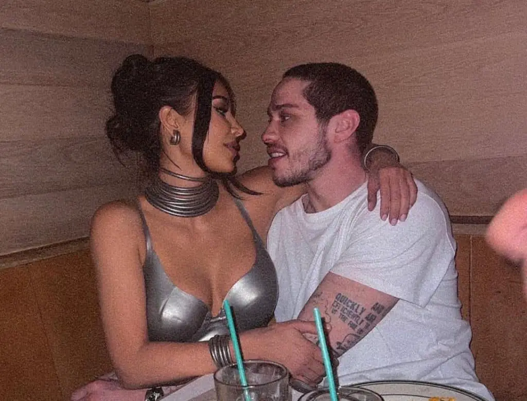 Kim Kardashian & Pete Davidson Share PDA Photos From Their Date Night Late Nite Snack