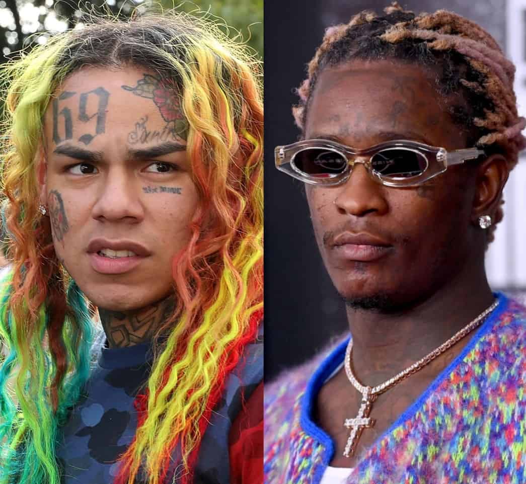 6ix9ine Hits back At Young Thug After YSL Is Arrested With RICO