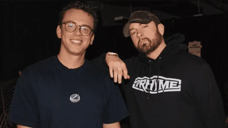 Logic makes a reference to Eminem in his latest single Therapy Music feat. Russ