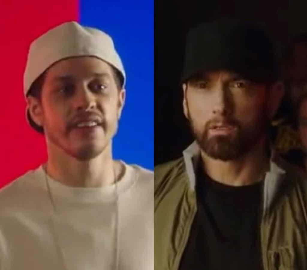 Watch Eminem Appears In Pete Davidson's New Forgot About Dre SNL Parody