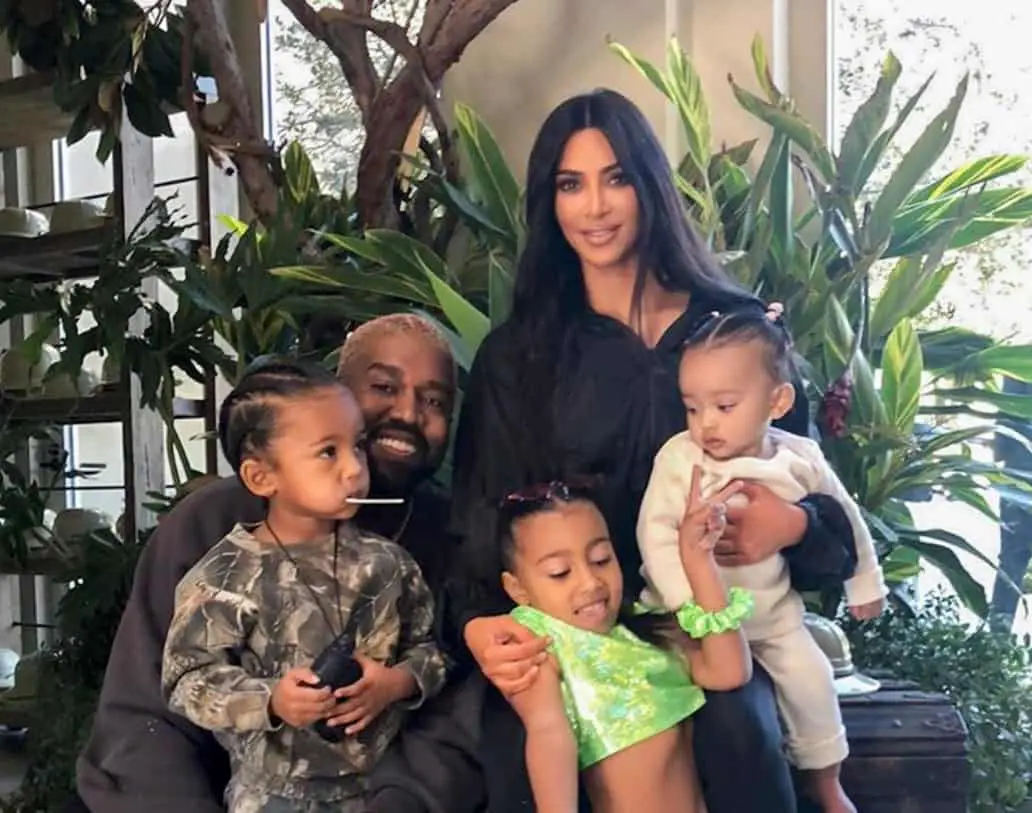 Kim Kardashian Calls Kanye West Best Dad On The Father's Day