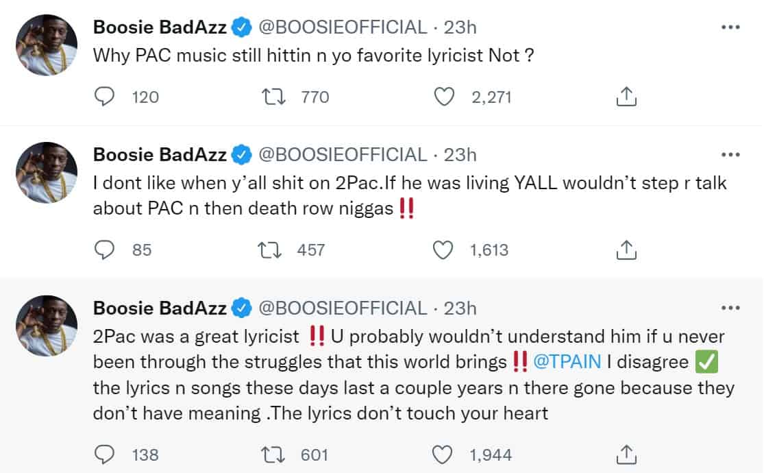 Boosie Badazz Responds To T-Pain Disrespecting Tupac