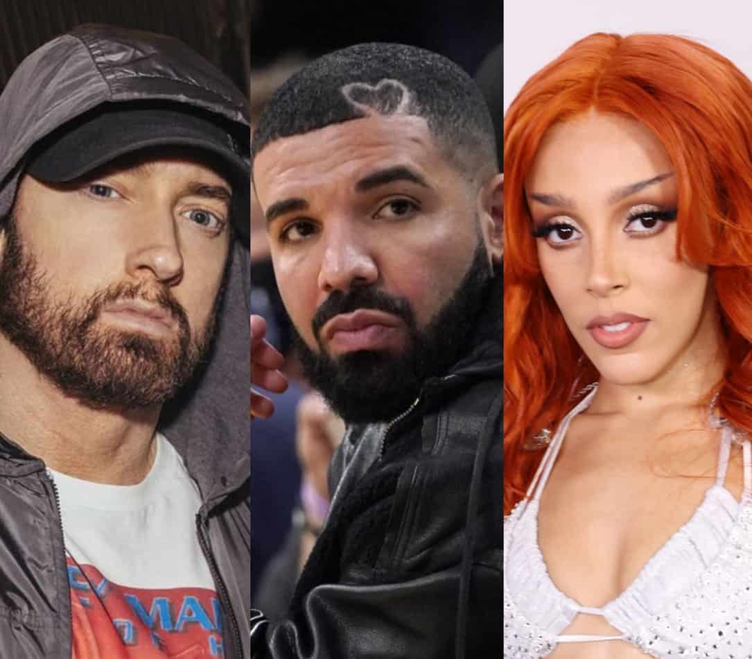 Eminem, Drake & Doja Cat Dominated Youtube In June 2022