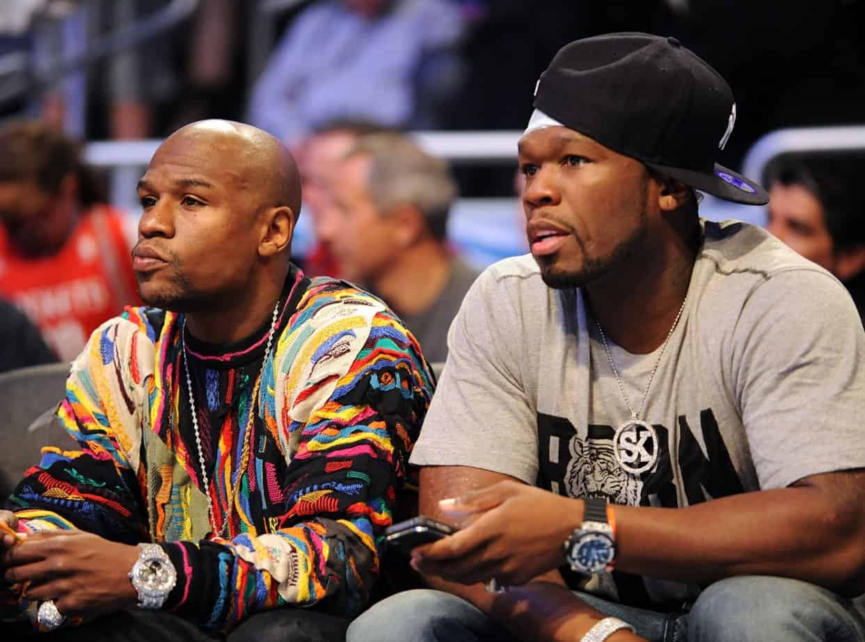 50 Cent & Floyd Mayweather Officially Squashed Their Years Long Beef