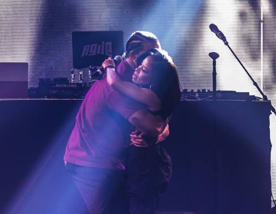 Drake Reunites With First Girlfriend Keshia Chante At October World Weekend Concert