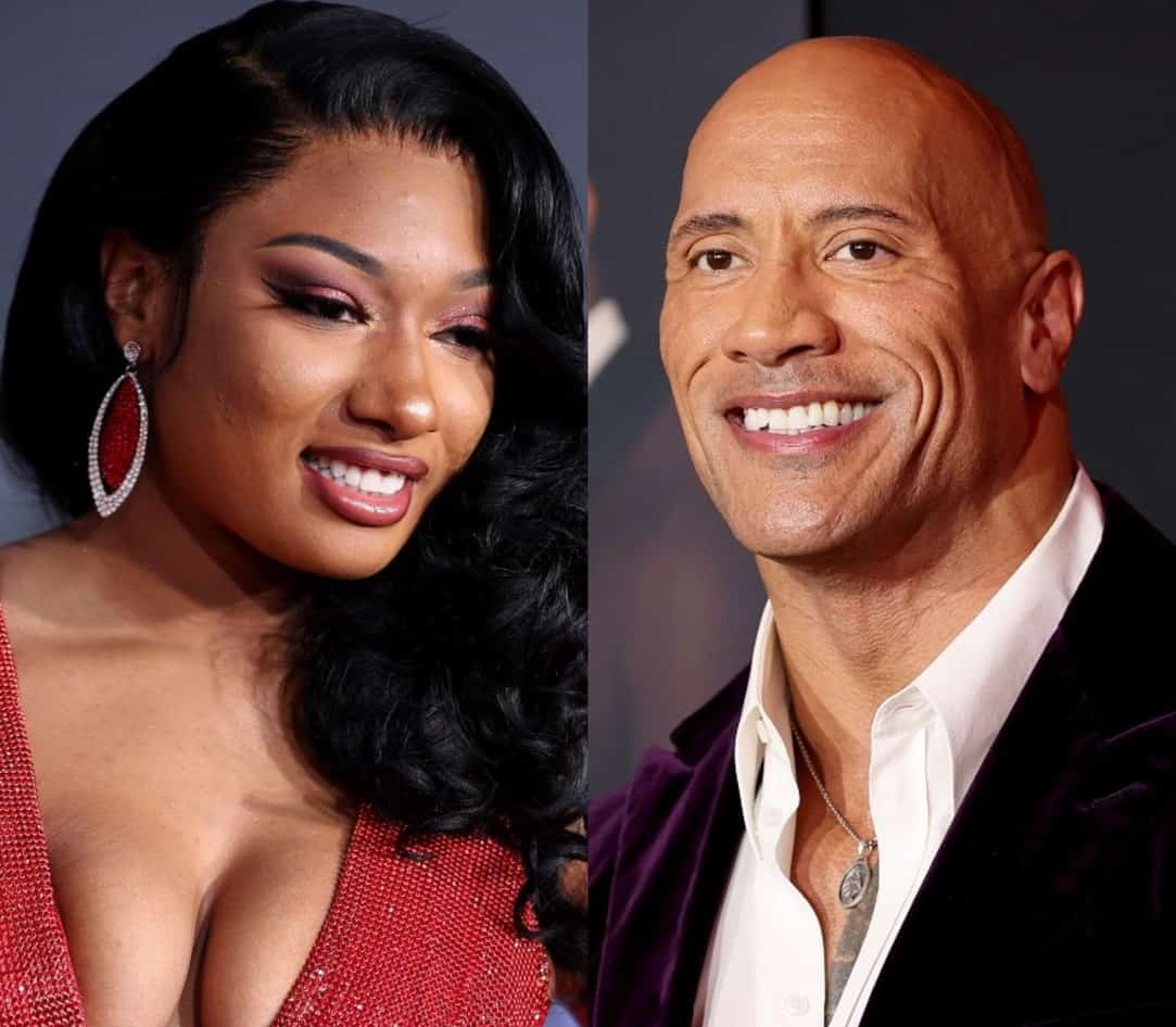Megan Thee Stallion Reacts To The Rock Wanting To Be Her Pet That's King Of Legendary