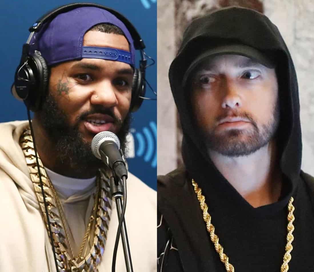The Game Releases Eminem Diss Track Black Slim Shady, Name Drops Hailie, Kim & More