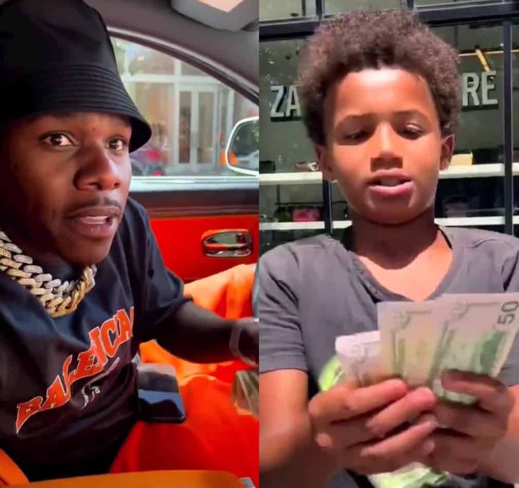 Watch A 10-Year-Old Fan Raps For DaBaby And Get Blessed With Some Cash