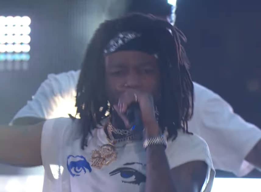 Watch JID Performs Surround Sound & Dance Now At 2022 MTV VMAs