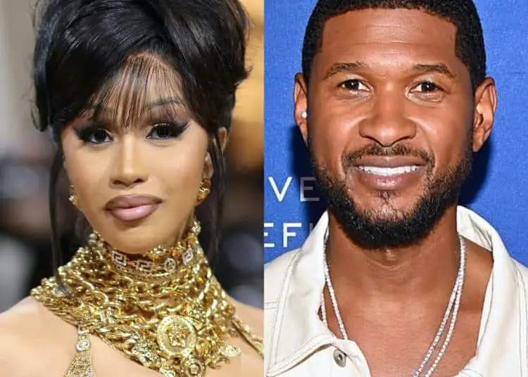 Cardi B Shows Love For Usher: "He Is A Legend"