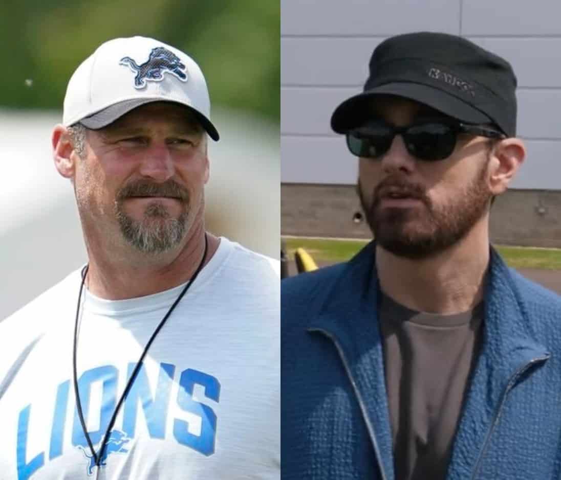 Detroit Lions Coach Dan Campbell To Eminem Nobody Represents This City More Than You Do
