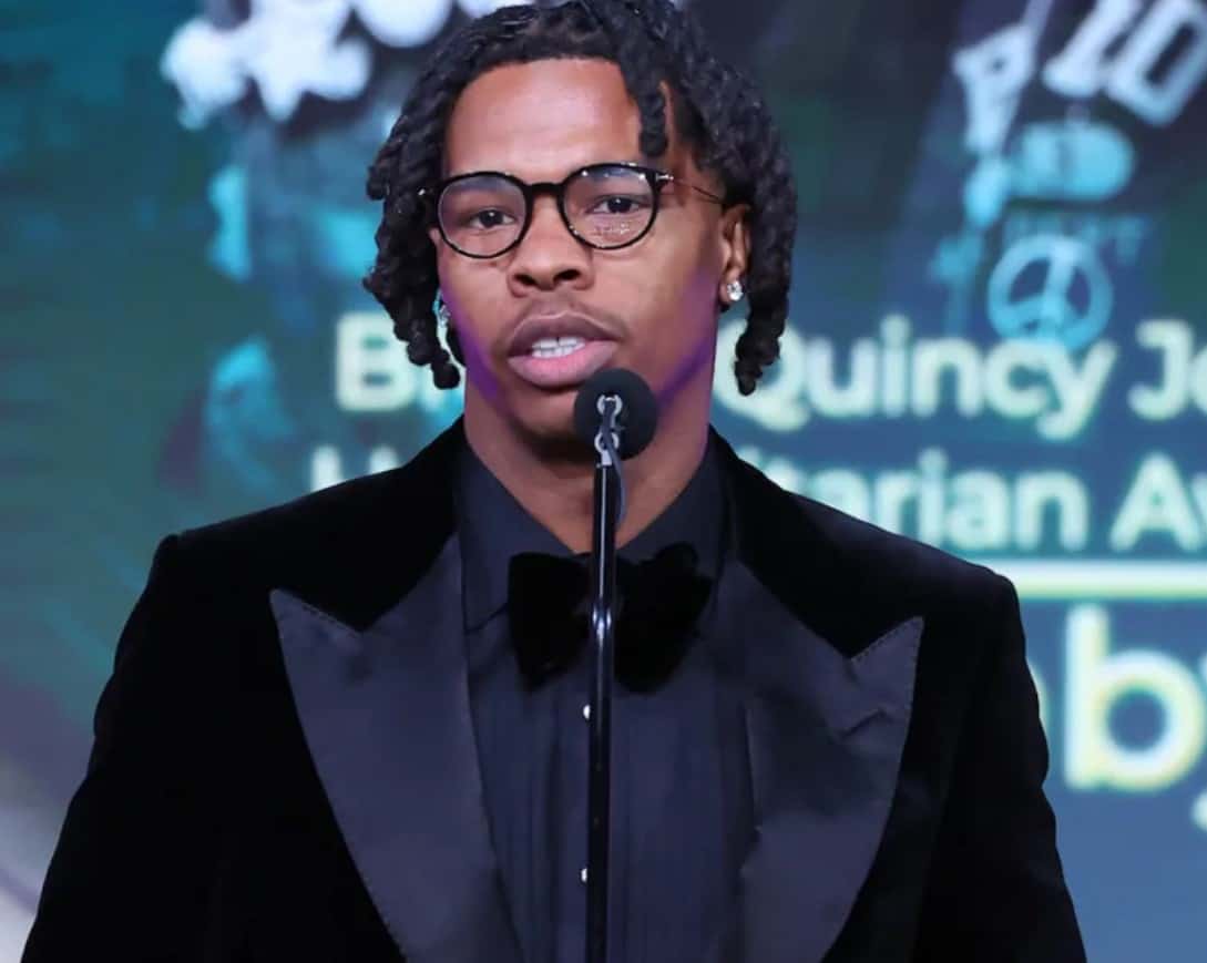 Lil Baby Honored With Quincy Jones Humanitarian Award At Black Music Gala
