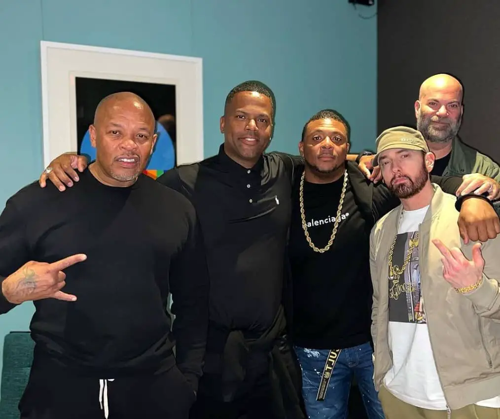 Ruin Meningsfuld Array af Dr. Dre, Eminem & Friends Shows Up To Support David Blaine's First Las Vegas  Show