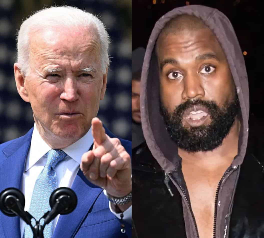 Kanye West Calls President Joe Biden Fking Retarded For Not Meeting Elon Musk