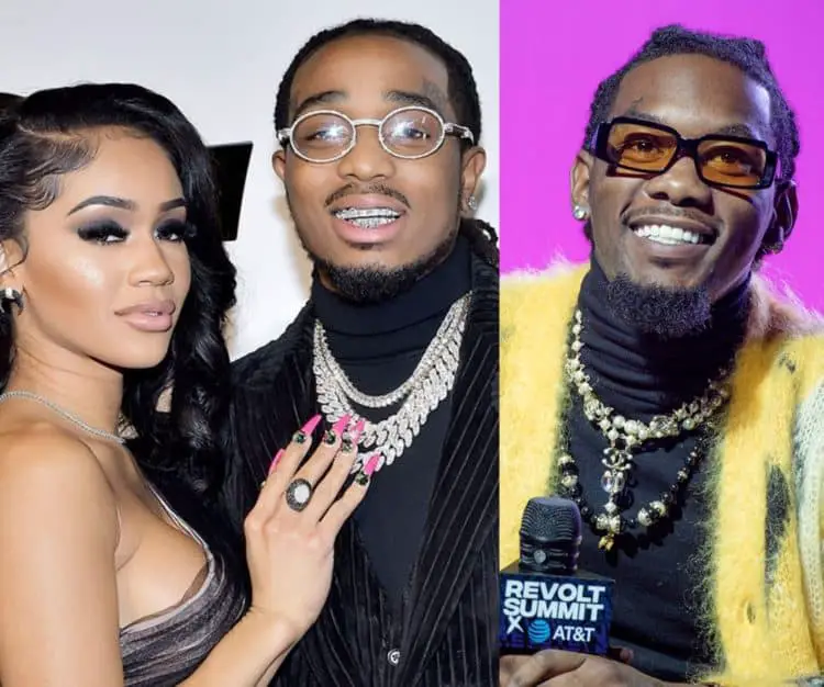Quavo Hints At Saweetie Sleeping With Offset Behind His Back On New