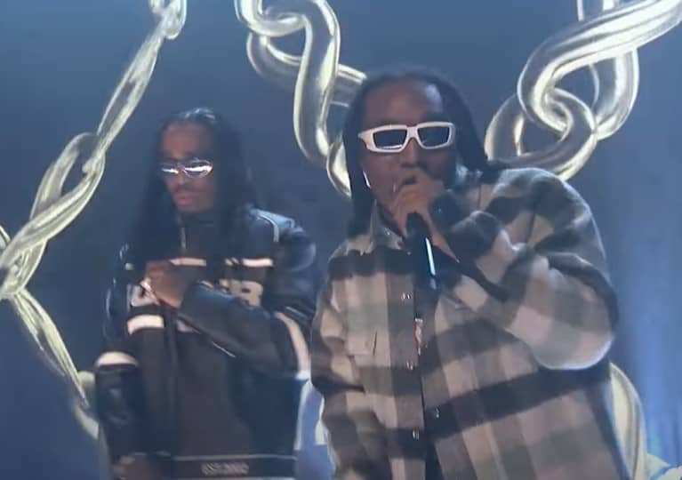 Watch Quavo & Takeoff Performs Nothing Changed On Jimmy Fallon Show