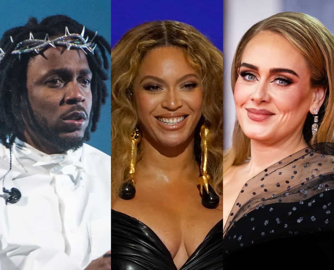 Grammy Awards 2023 Nominations Announced Beyonce, Adele & Kendrick Lamar Dominates