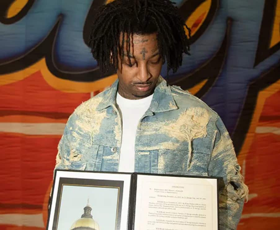21 Savage Honored With His Own 21 Savage Day In State Of Georgia