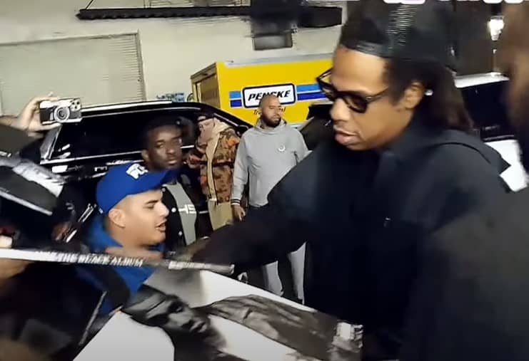 JAY-Z Refused To Autograph A Fan's Fake Vinyl Of His Album