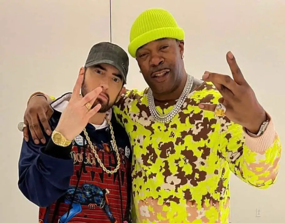 Busta Rhymes Salutes Eminem For Rock & Roll Hall Of Fame Induction