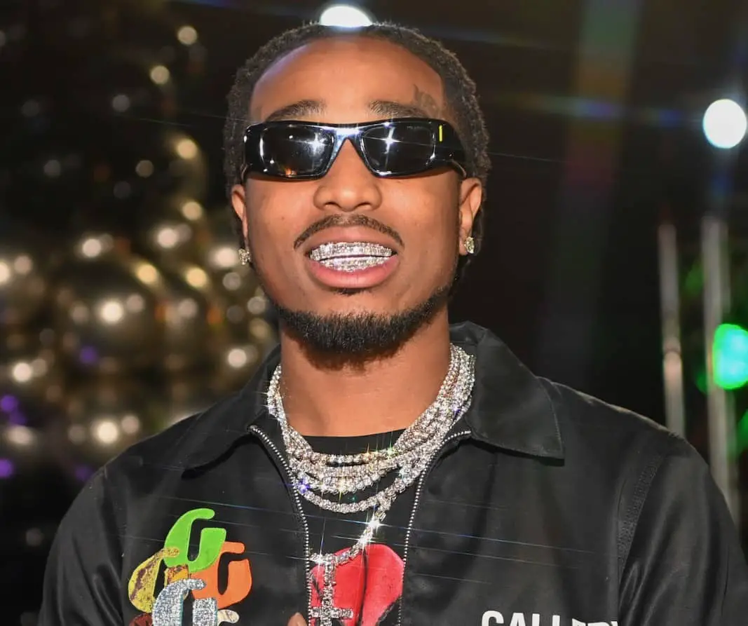 Quavo Celebrates New Year In First Appearance Since Takeoff's Funeral