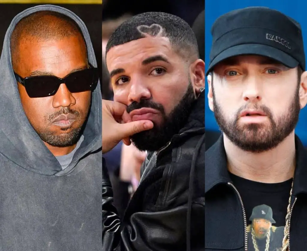 Spotify Reveals Most-Streamed Rappers Of 2022 Drake, Kanye West, Eminem & More