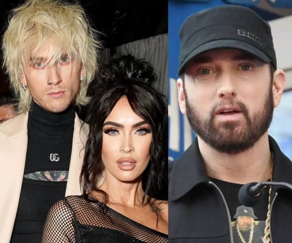 Megan Fox Deletes All Posts With Machine Gun Kelly & Starts Following Eminem On Instagram