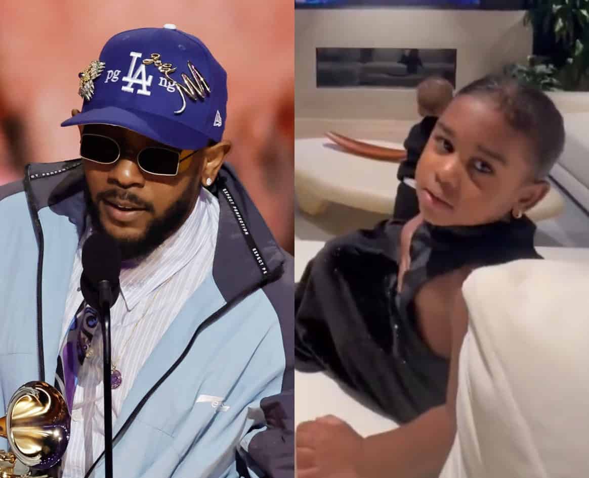 Watch Kendrick Lamar's Daughter's Reaction To His Grammy Win