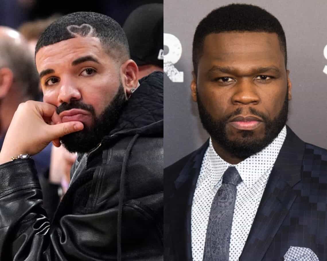 Drake Links Up With 50 Cent In Miami After Cancelling Lollapa...