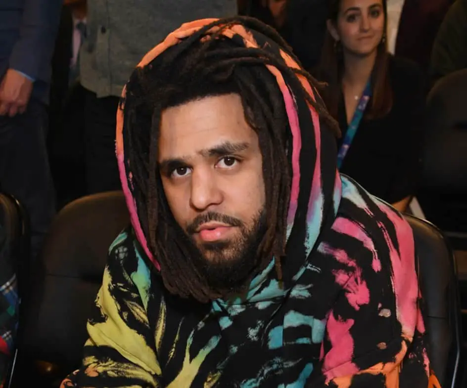 J. Cole Stops By An Aspiring Rapper's Listening Session In NYC Projects